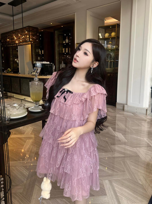 VÁY REN THIẾT KẾ TIỂU THƯ| NARI DRESS